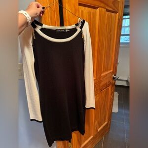 Ivanka Trump Black and White Dress